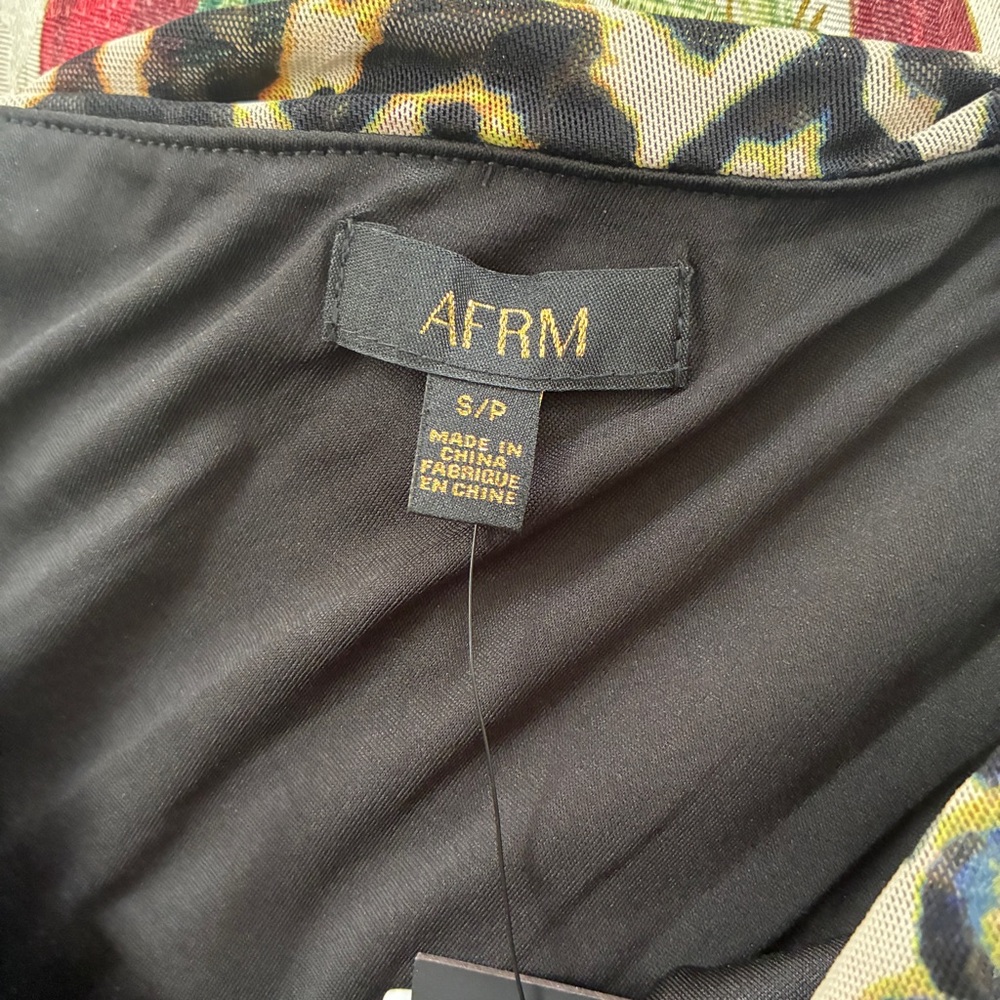 AFRM Leopard Print Asymmetrical Dress - Picture 3 of 4